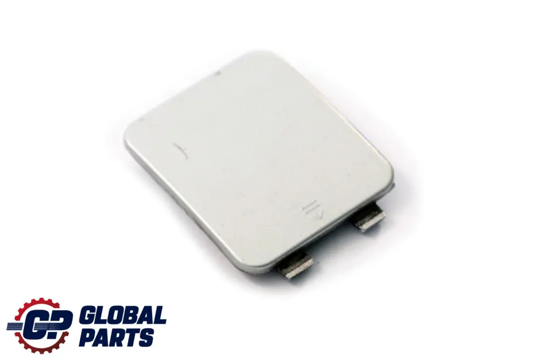 Bumper Hook Cover Cap Brilliant Silver to Mercedes E-Class S211 Rear with Part number A2118800605 Mercedes E-Class S211 Rear Bumper Hook Cover Cap Brilliant Silver - SKU A2118800605-BS - Part number A2118800605