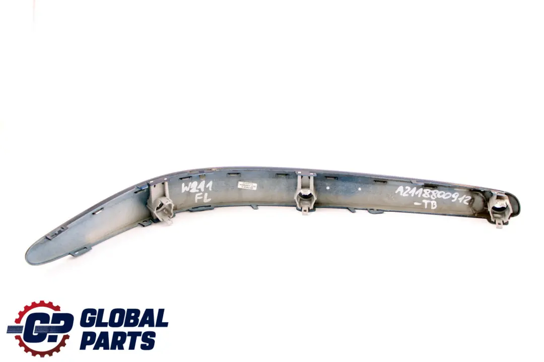 Mercedes-Benz E-Klasse S211 W211 Zierleiste Stoßfänger Ledge Tanzanite Blau für mit Teilenummer A2118800912 Mercedes-Benz E-Klasse S211 W211 Zierleiste Stoßfänger Ledge Tanzanite Blau - SKU A2118800912-TB - Teilenummer A2118800912