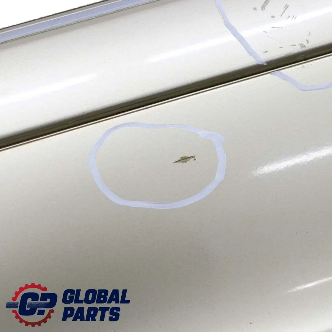 Mercedes-Benz E-Class W211 Rear Bumper Trim Panel Travertine Beige - 693 to with Part number A2118803240 Mercedes-Benz E-Class W211 Rear Bumper Trim Panel Travertine Beige - 693 - SKU A2118803240-TRB - Part number A2118803240