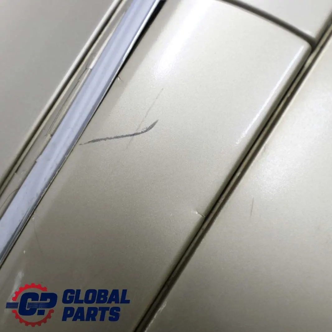 Mercedes-Benz E-Class W211 Rear Bumper Trim Panel Travertine Beige - 693 to with Part number A2118803240 Mercedes-Benz E-Class W211 Rear Bumper Trim Panel Travertine Beige - 693 - SKU A2118803240-TRB - Part number A2118803240