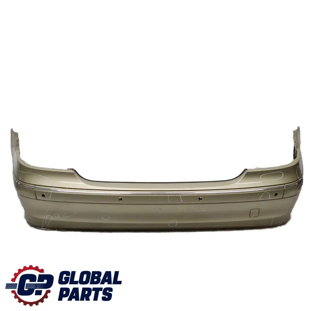 Mercedes-Benz E-Class W211 Rear Bumper Trim Panel Travertine Beige - 693 to with Part number A2118803240 Mercedes-Benz E-Class W211 Rear Bumper Trim Panel Travertine Beige - 693 - SKU A2118803240-TRB - Part number A2118803240