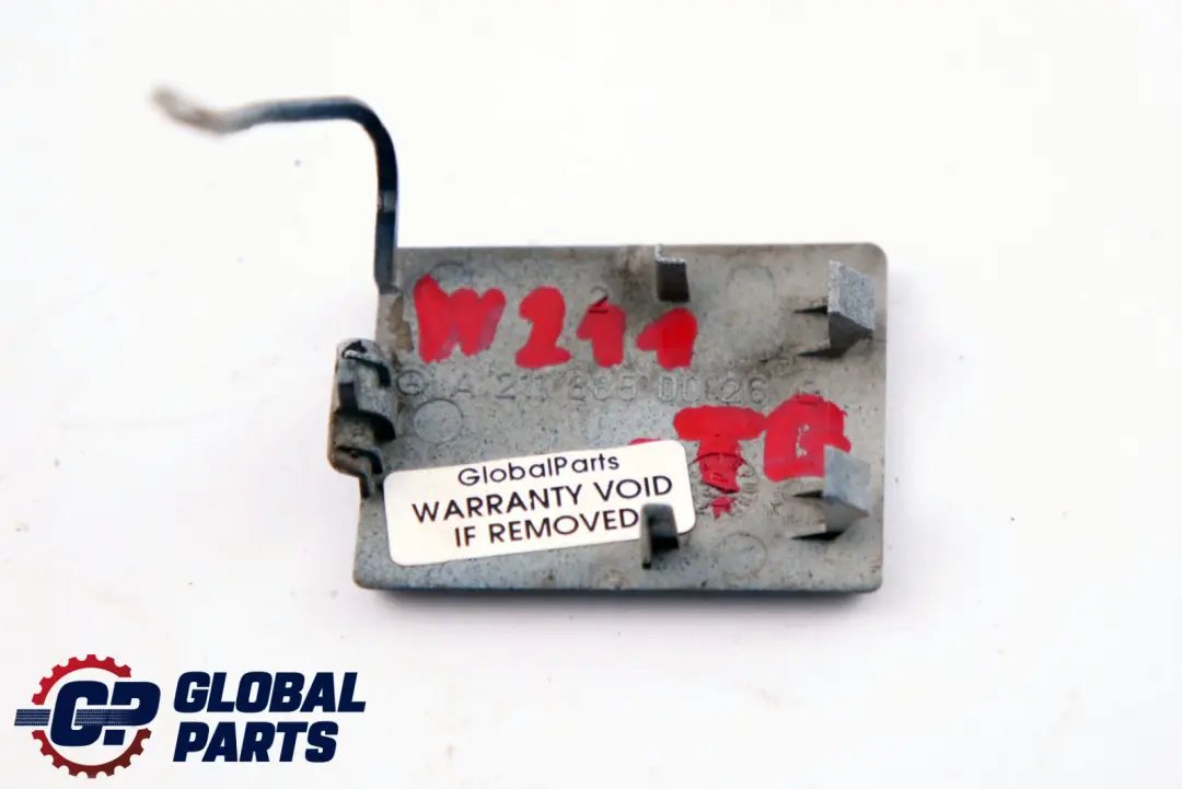 Front Bumper Tow Eye Hook Cover Cap Fit to Mercedes E-Class S211 W211 with Part number A2118850026 Mercedes E-Class S211 W211 Front Bumper Tow Eye Hook Cover Cap Fit - SKU A2118850026-TB - Part number A2118850026