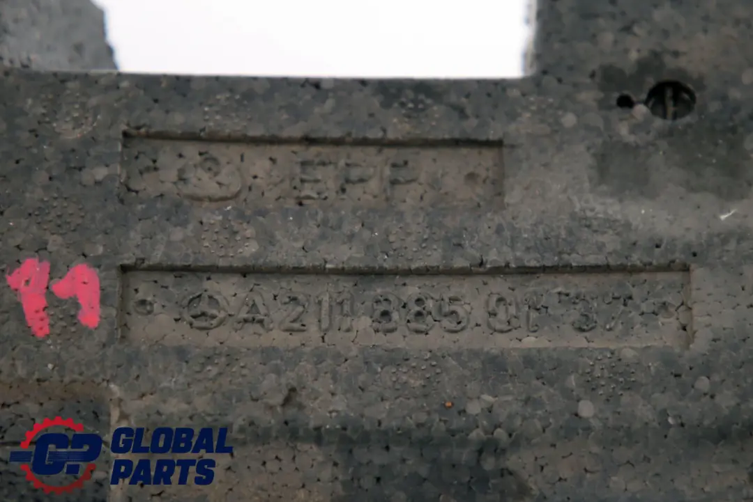 Front Bumper Left N/S Impact Absorber to Mercedes E-Class S211 W211 with Part number A2118850137 Mercedes E-Class S211 W211 Front Bumper Left N/S Impact Absorber - SKU A2118850137 - Part number A2118850137