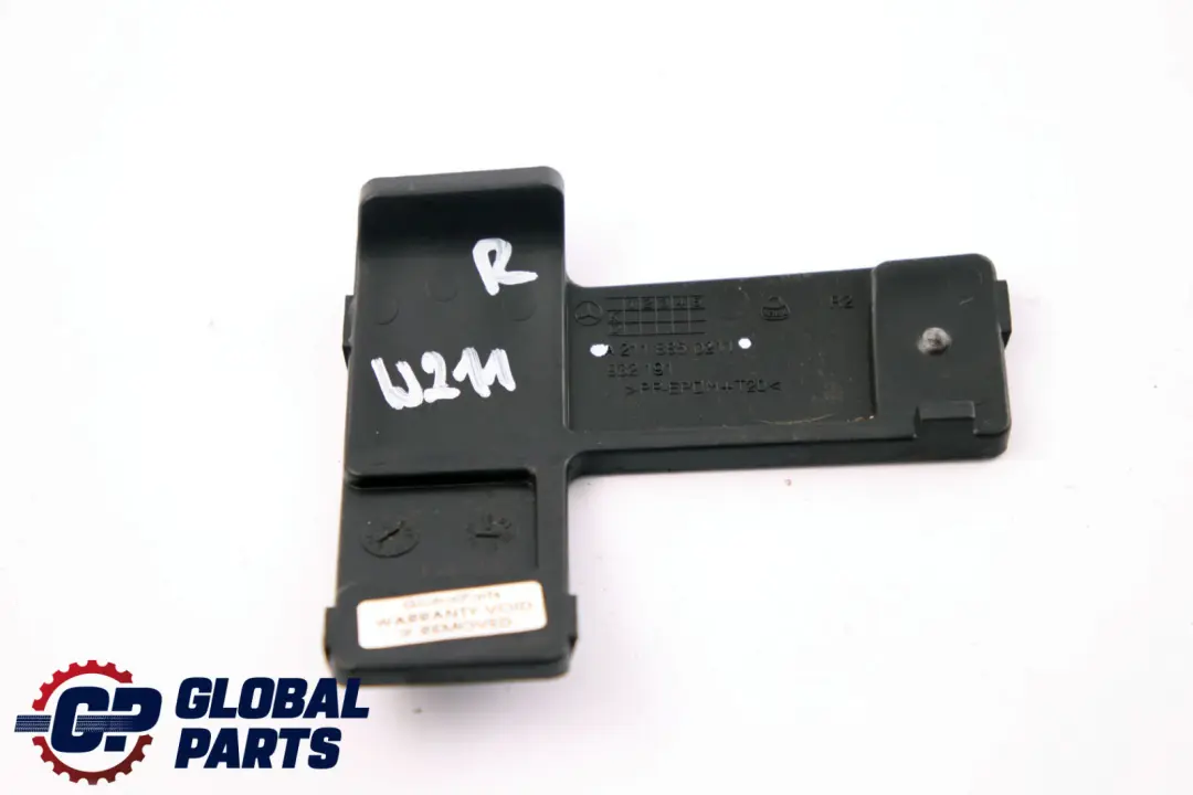 Mercedes E-Class S211 W211 Right Plate License Cover Front Bumper - SKU A2118850211 - Part number A2118850211