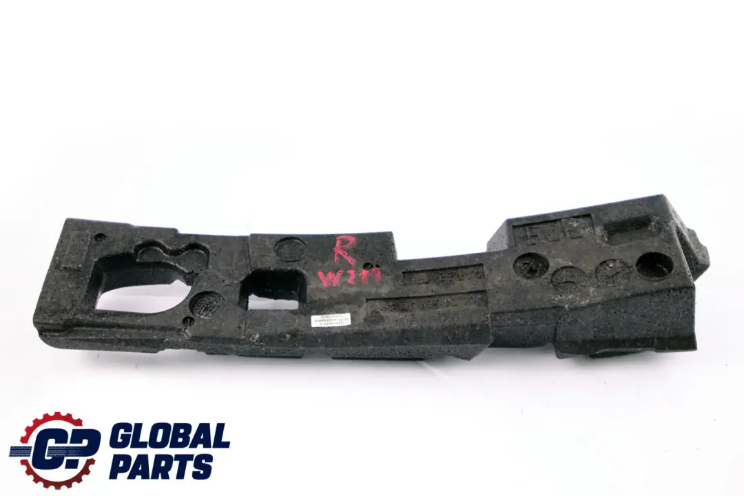 Front Bumper Right O/S Impact Absorber to Mercedes E-Class S211 W211 with Part number A2118850237 Mercedes E-Class S211 W211 Front Bumper Right O/S Impact Absorber - SKU A2118850237 - Part number A2118850237