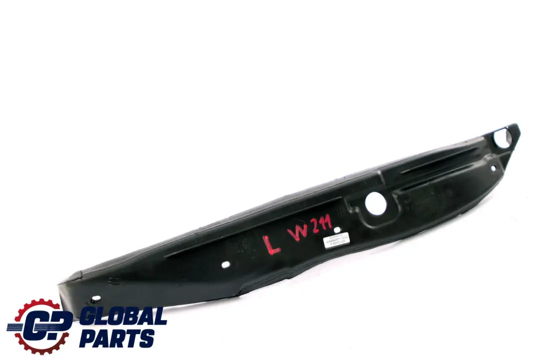 Mercedes-Benz S211 W211 Coupe-Vent Revetement Capot avant Gauche pour à propos du numéro de pièce A2118890325 Mercedes-Benz S211 W211 Coupe-Vent Revetement Capot avant Gauche - SKU A2118890325 - Numéro de pièce A2118890325