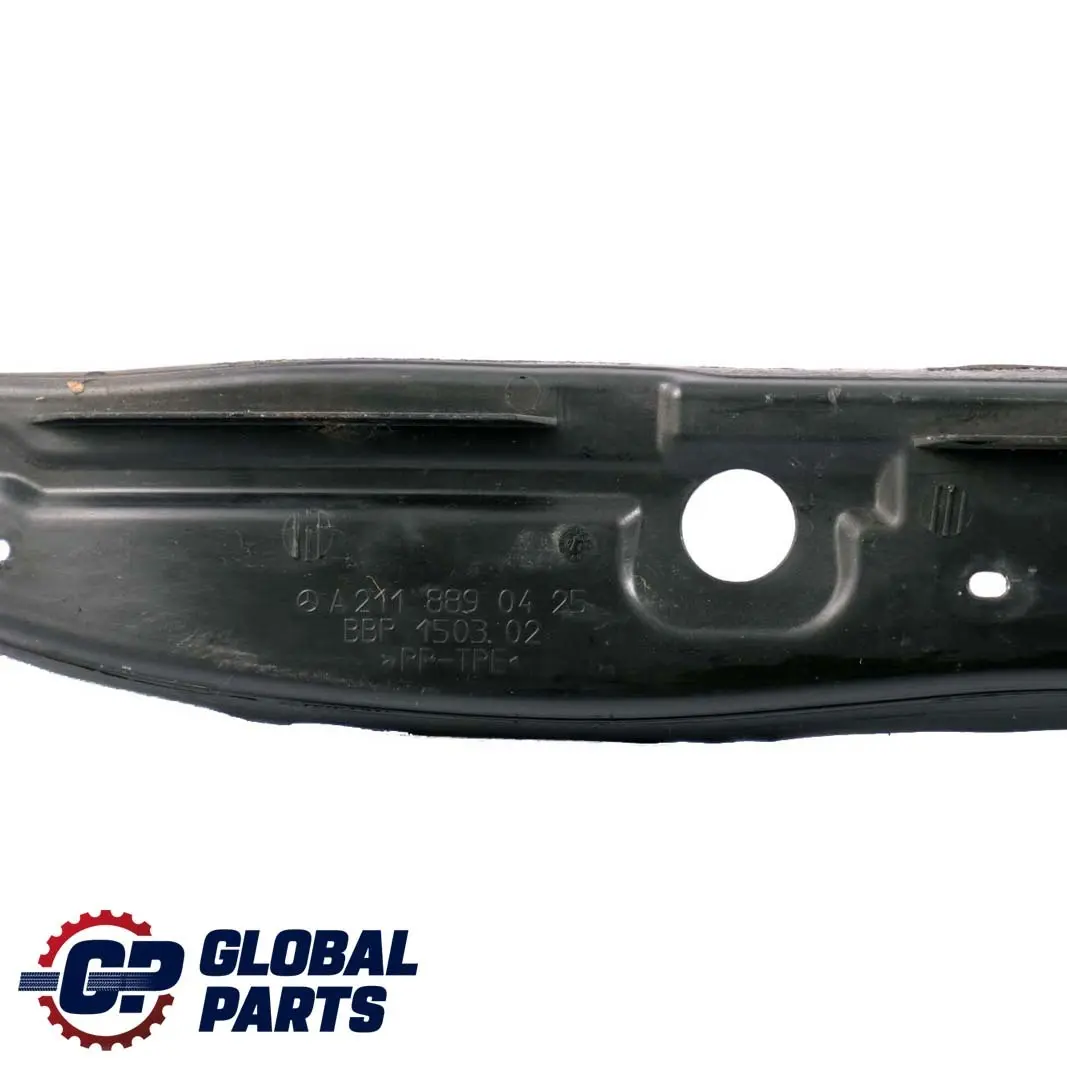 Mercedes S211 W211 Windbreak Cover Fender Front Right O/S - SKU A2118890425 - Part number A2118890425
