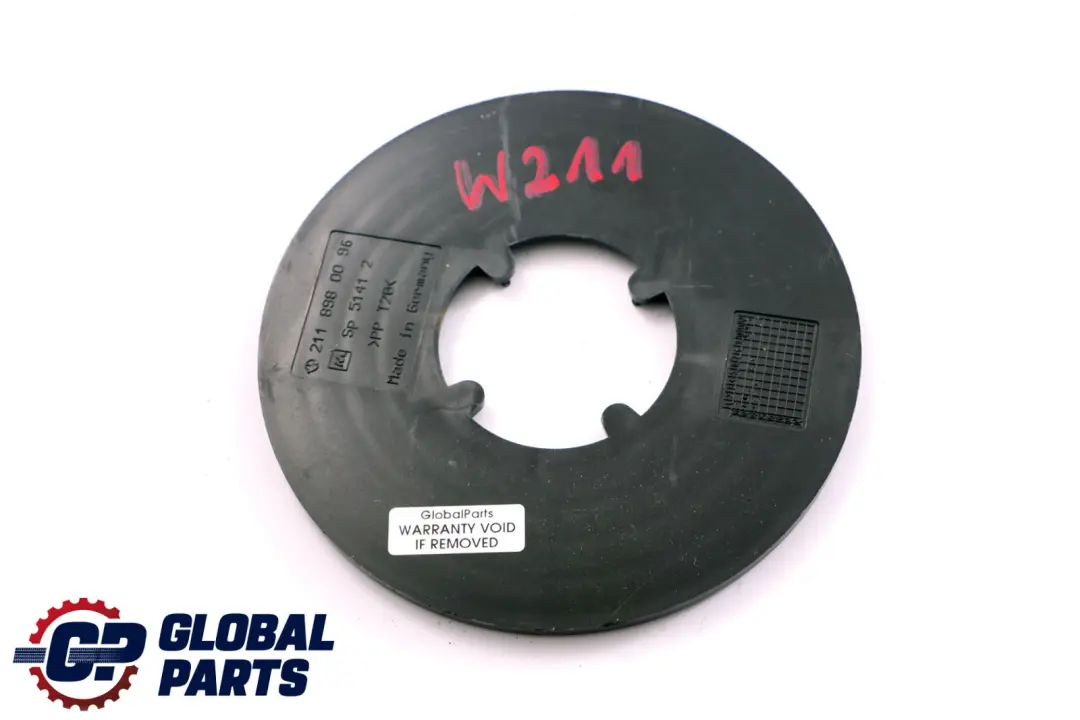 Klasse W211 W212 W218 Gummiauflage Federunterlage für Mercedes E CLS mit Teilenummer A2118980096 Mercedes E CLS Klasse W211 W212 W218 Gummiauflage Federunterlage - SKU A2118980096 - Teilenummer A2118980096