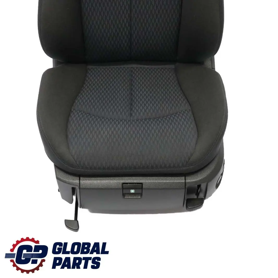  Mercedes-Benz W211 Cloth Fabric Elegance Front Left N/S Seat Black / Anthrazit - SKU A2119101947-1 - Part number A2119101947