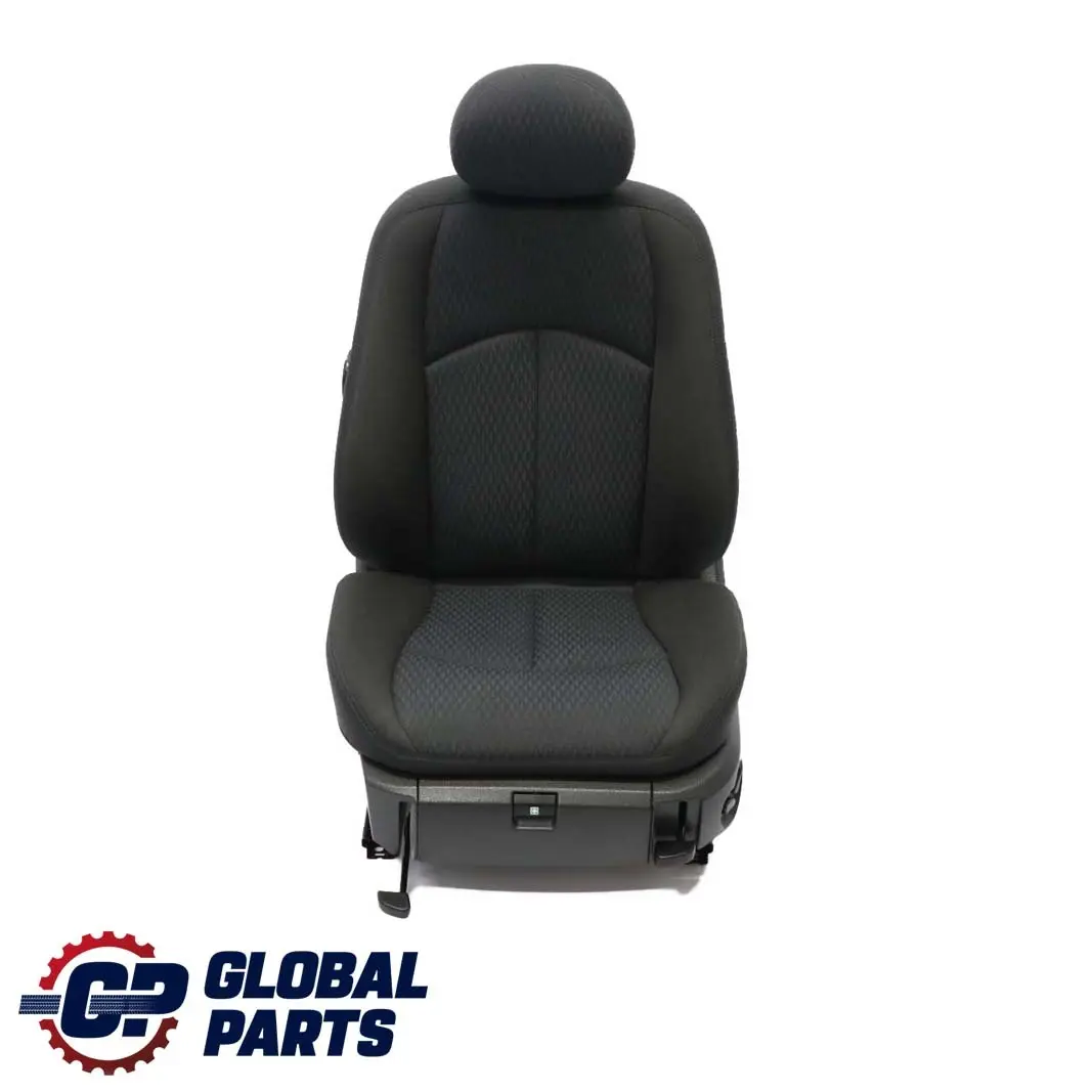 Mercedes-Benz W211 Cloth Fabric Elegance Front Left N/S Seat Black / Anthrazit