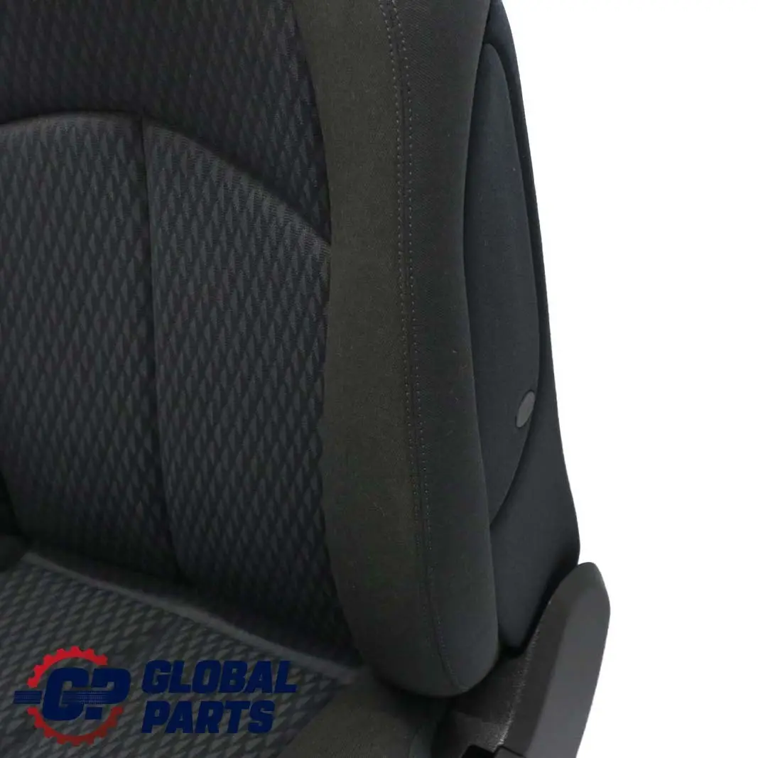 Mercedes-Benz W211 Cloth Fabric Elegance Front Left N/S Seat Black / Anthrazit - SKU A2119101947-1 - Part number A2119101947
