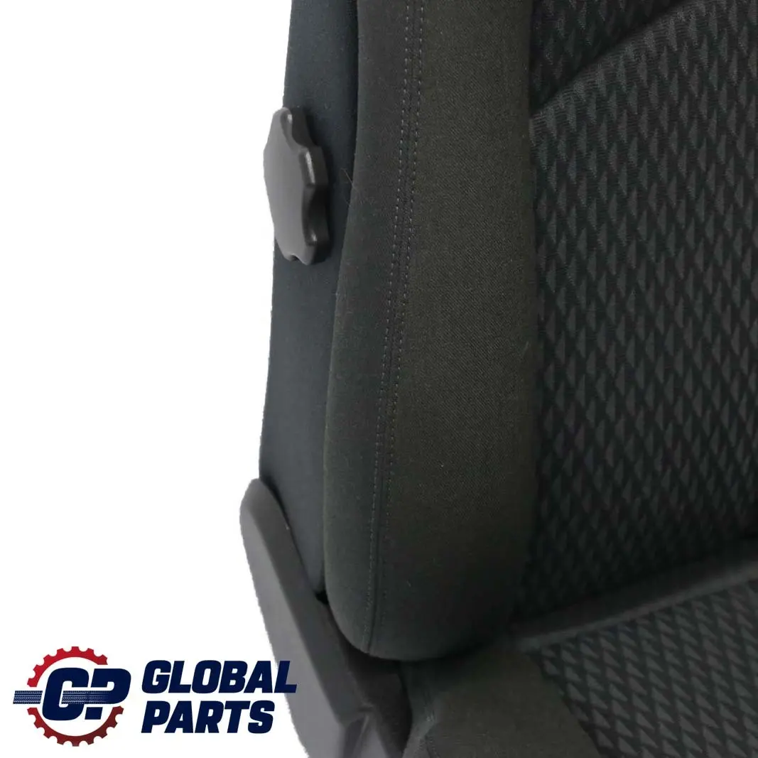  Mercedes-Benz W211 Cloth Fabric Elegance Front Left N/S Seat Black / Anthrazit - SKU A2119101947-1 - Part number A2119101947