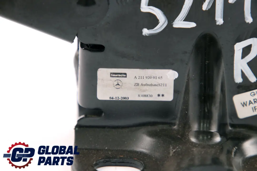 Mercedes-Benz Classe E S211 Blocco sedile posteriore sinistro per con numero di parte A2119200165 Mercedes-Benz Classe E S211 Blocco sedile posteriore sinistro - SKU A2119200165 - Numero di parte A2119200165