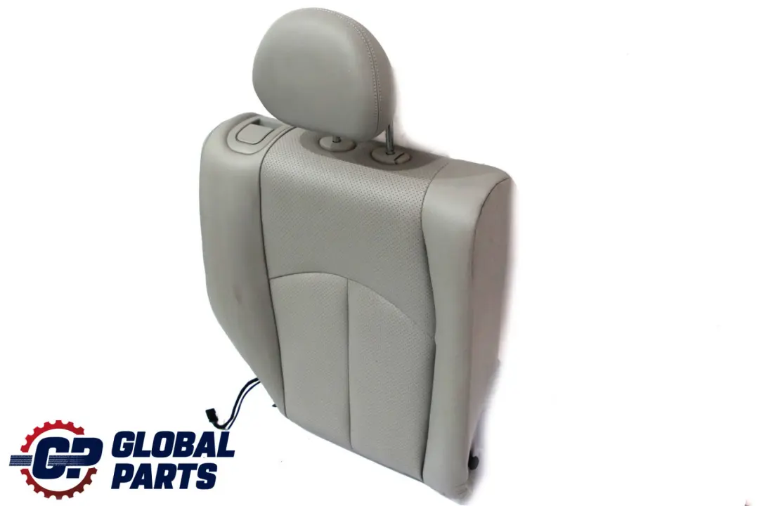 Right Seat O/S Leather Backrest Grey to Mercedes E-Class W211 S211 Estate Rear with Part number A2119203647 Mercedes E-Class W211 S211 Estate Rear Right Seat O/S Leather Backrest Grey - SKU A2119203647 - Part number A2119203647