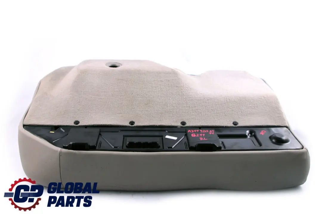 Mercedes E-Class W211 S211 Estate Rear Left N/S Seat Bench Couch Leather Cover - SKU A2119206171 - Part number A2119206171