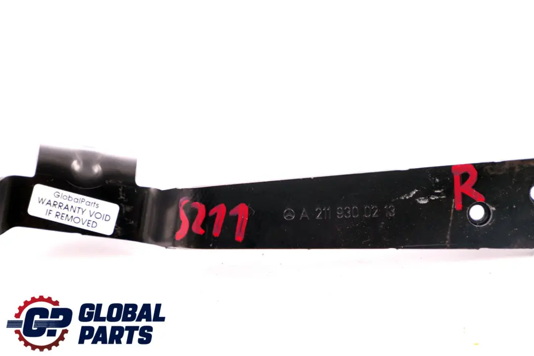 Bracket Support Holder Rear Seats Right O/S to Mercedes E S211 Touring with Part number A2119300213 Mercedes E S211 Touring Bracket Support Holder Rear Seats Right O/S - SKU A2119300213 - Part number A2119300213