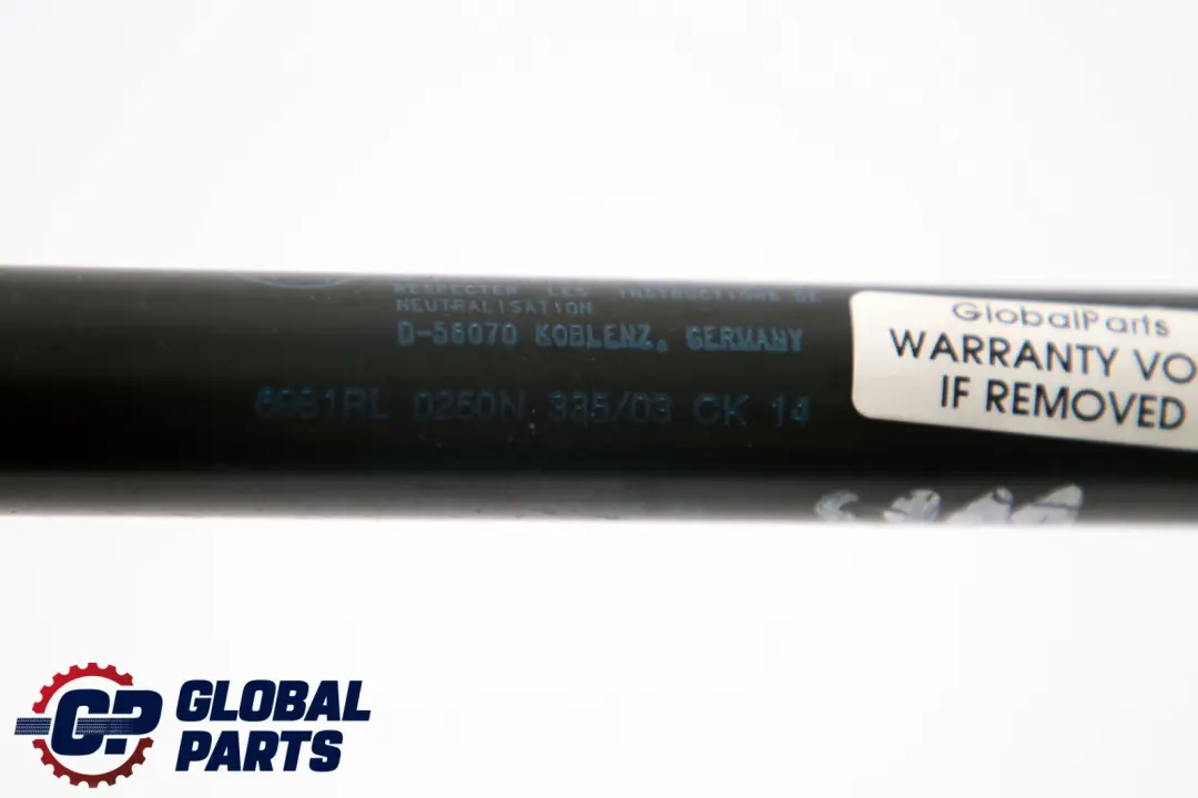 Trunk Carpet Strut Damper Right O/S to Mercedes E-Class S211 Touring with Part number A2119800564 Mercedes E-Class S211 Touring Trunk Carpet Strut Damper Right O/S - SKU A2119800564 - Part number A2119800564