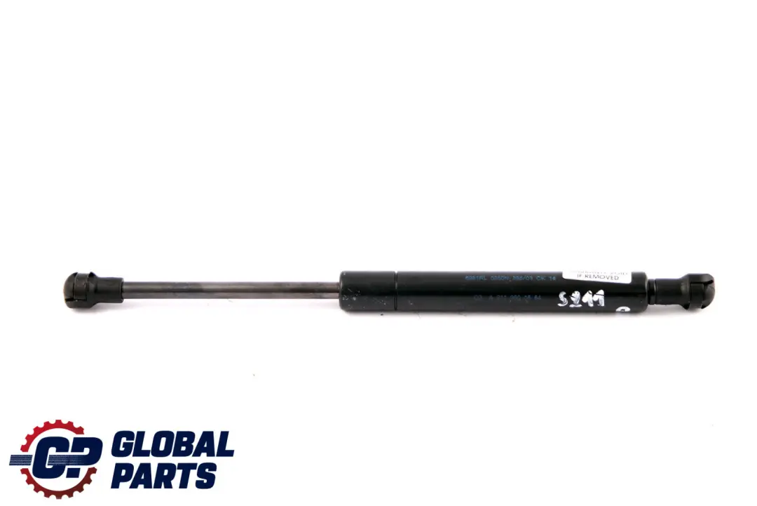 Trunk Carpet Strut Damper Right O/S to Mercedes E-Class S211 Touring with Part number A2119800564 Mercedes E-Class S211 Touring Trunk Carpet Strut Damper Right O/S - SKU A2119800564 - Part number A2119800564