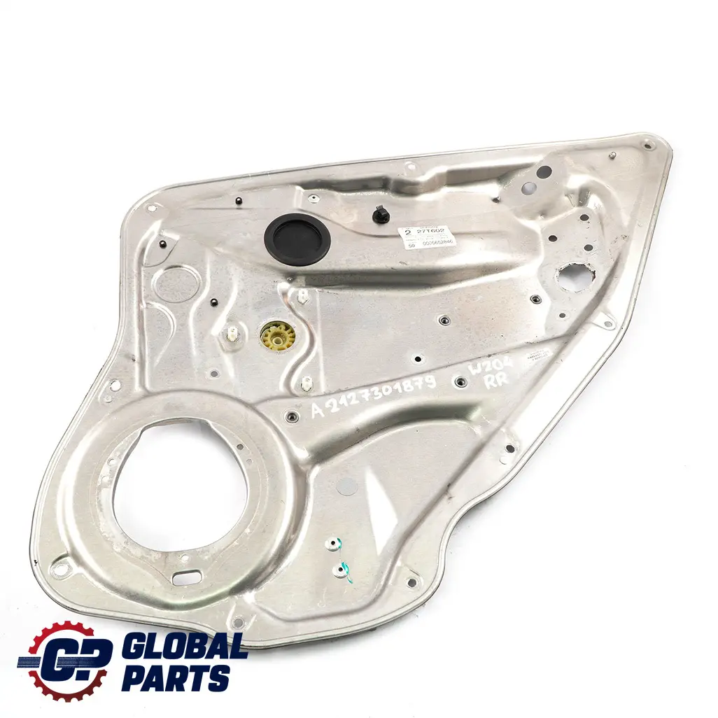 Right O/S Window Regulator Lifter Motor Panel to Mercedes W204 W212 Rear with Part number A2127301879 Mercedes W204 W212 Rear Right O/S Window Regulator Lifter Motor Panel - SKU A2127301879 - Part number A2127301879