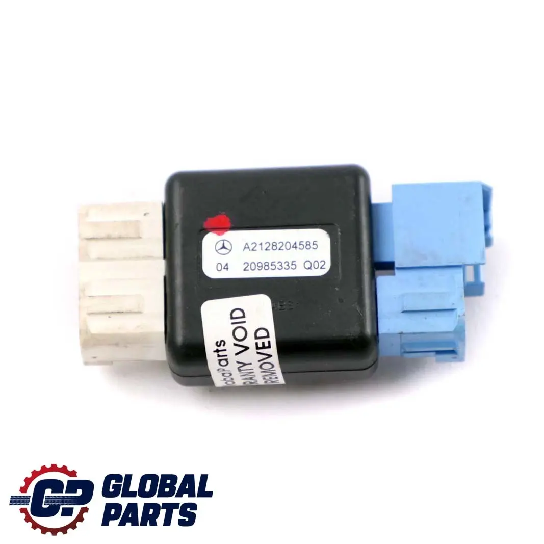 Mercedes-Benz A B W176 W246 Glove Box Aerial Antenna Booster Amplifier to with Part number A2128204585 Mercedes-Benz A B W176 W246 Glove Box Aerial Antenna Booster Amplifier - SKU A2128204585 - Part number A2128204585