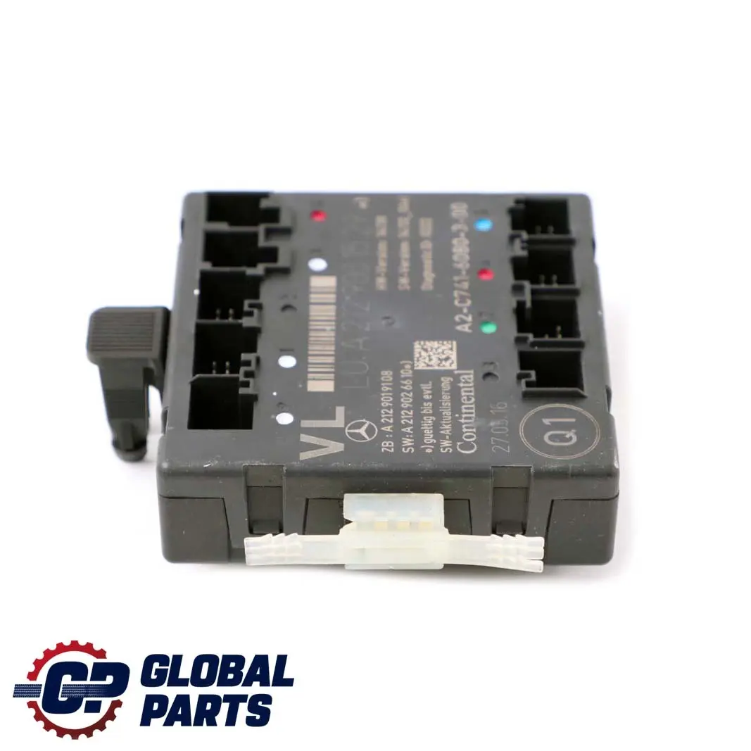  Mercedes-Benz Classe C E W204 W207 W212 Porte avant gauche Control Unit Module - SKU A2129001529 - Numéro de pièce A2129001529