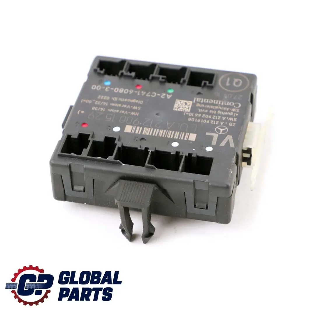  Mercedes-Benz C E Class W204 W207 W212 Front Left Door N/S Control Unit Module - SKU A2129001529 - Part number A2129001529