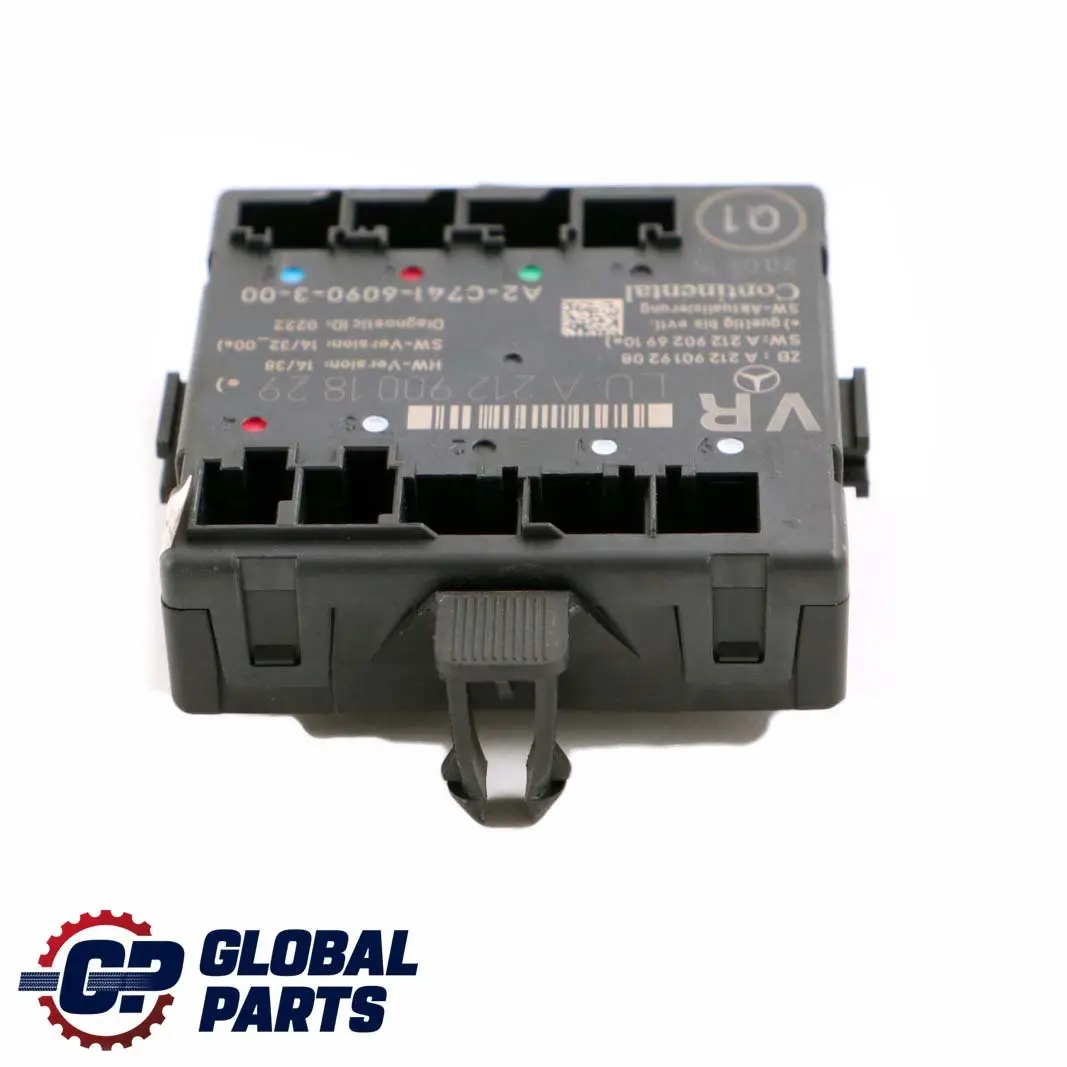 Puerta Delantera Derecha Módulo Unidad de Control para Mercedes C207 W212 con número de pieza A2129001829 Mercedes C207 W212 Puerta Delantera Derecha Módulo Unidad de Control - SKU A2129001829 - Número de pieza A2129001829