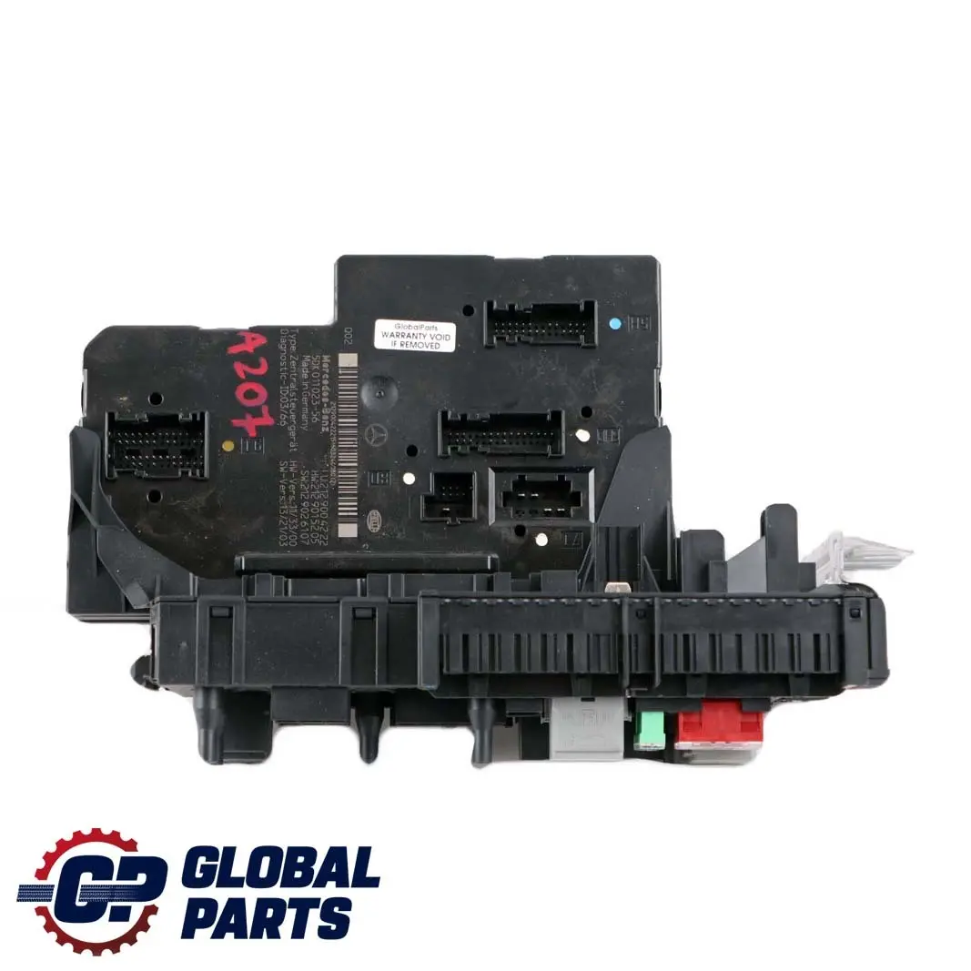 Mercedes-Benz E W207 A207 SAM Control Unit Module Fuse Box Rear to with Part number A2129004222 Mercedes-Benz E W207 A207 SAM Control Unit Module Fuse Box Rear - SKU A2129004222 - Part number A2129004222
