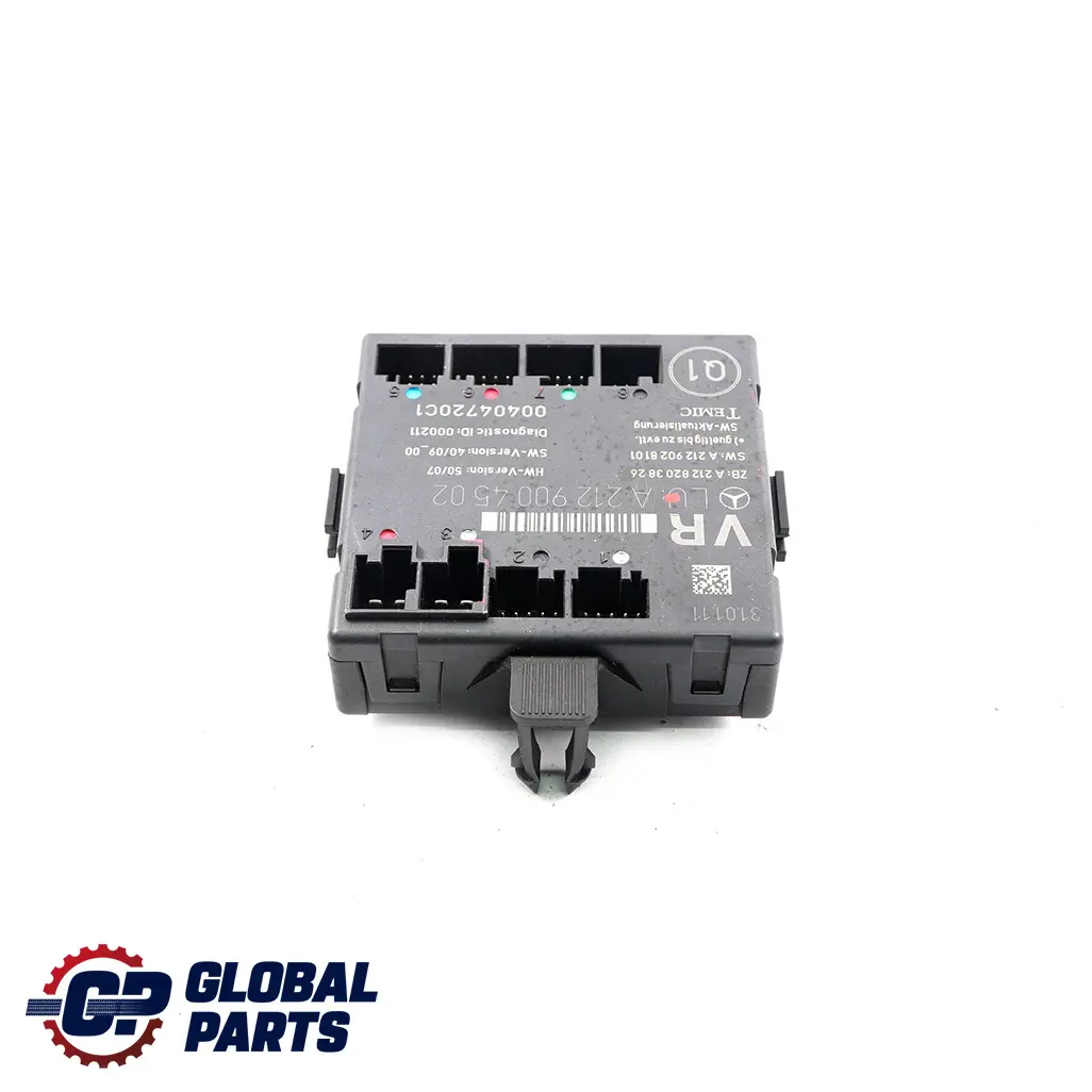 Mercedes W204 W207 Front Right Door Control Unit Module - SKU A2129004502 - Part number A2129004502