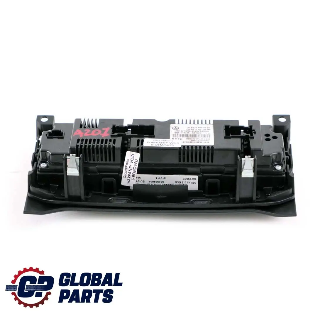 W207 W212 Pannellocontrollo dell'interruttore climatizzatore automatico per Mercedes con numero di parte A2129006527 Mercedes W207 W212 Pannellocontrollo dell'interruttore climatizzatore automatico - SKU A2129006527 - Numero di parte A2129006527