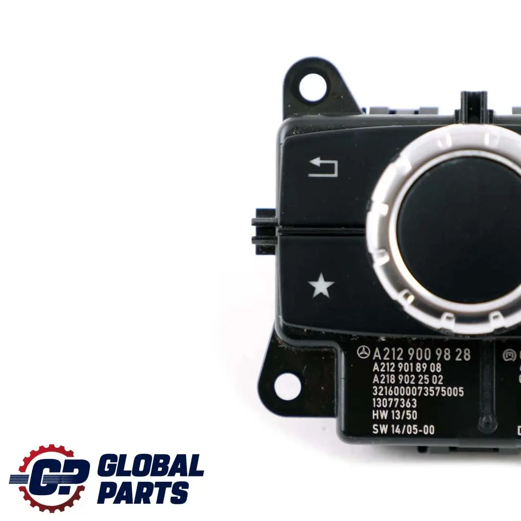 W207 Comand Sat Nav Navigation Schalter Controller Knopf für Mercedes mit Teilenummer A2129009828 Mercedes W207 Comand Sat Nav Navigation Schalter Controller Knopf - SKU A2129009828 - Teilenummer A2129009828