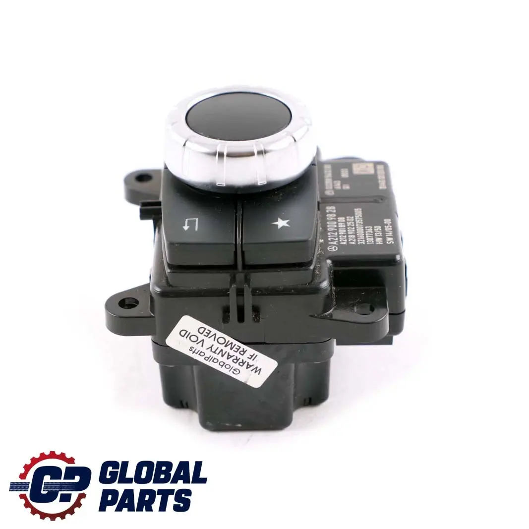 Mercedes W207 Comandare navigatore satellitare Interruttore Controller Manopola - SKU A2129009828 - Numero di parte A2129009828