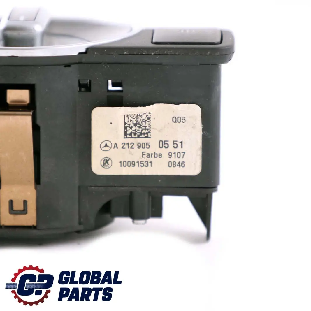 Mercedes-Benz A207 W204 W212 Pulsante Unità Interruttore Fari - SKU A2129050551 - Numero di parte A2129050551