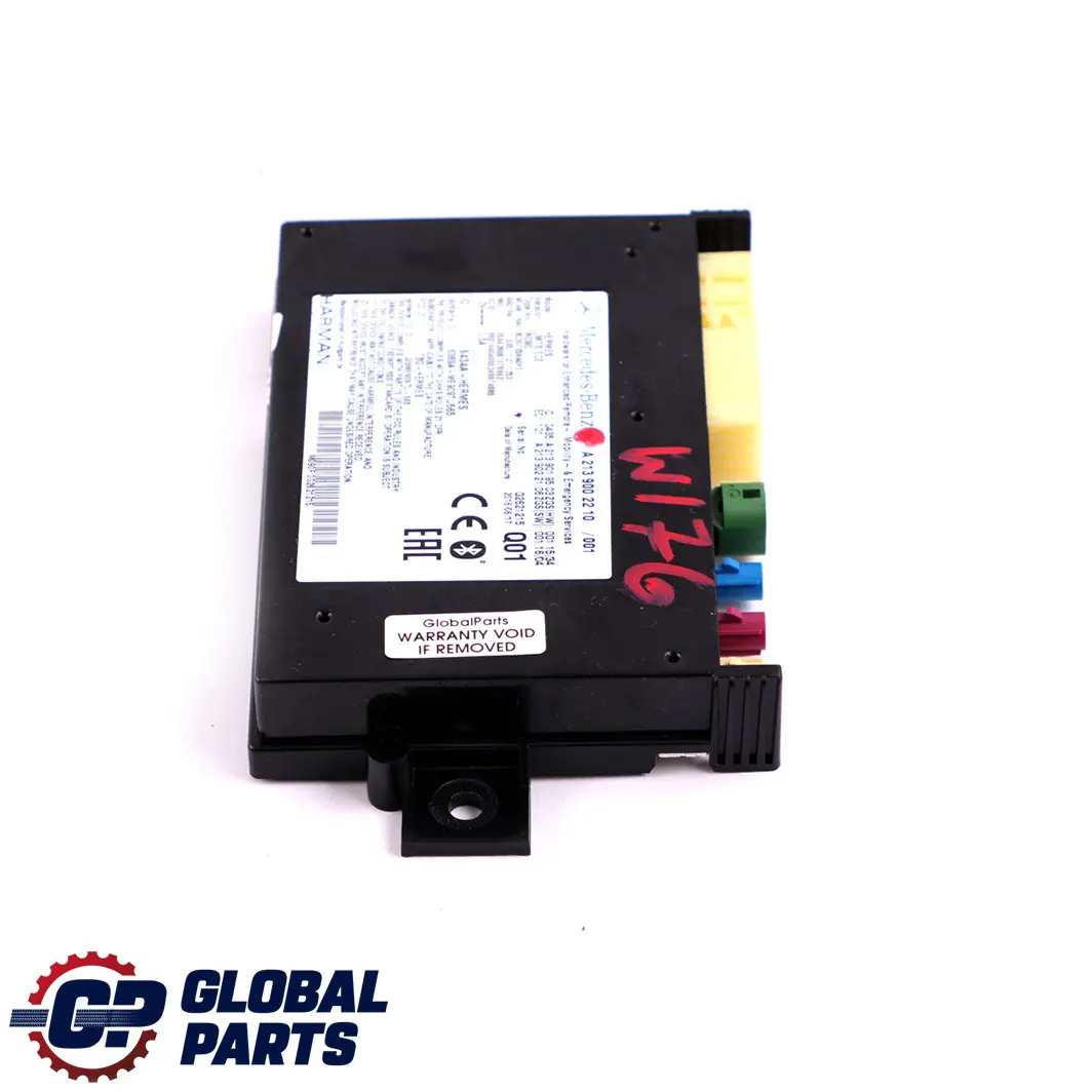 Mercedes W176 W205 W207 W213 Bluetooth Unidad de Control Módulo ECU - SKU A2139002210 - Número de pieza A2139002210