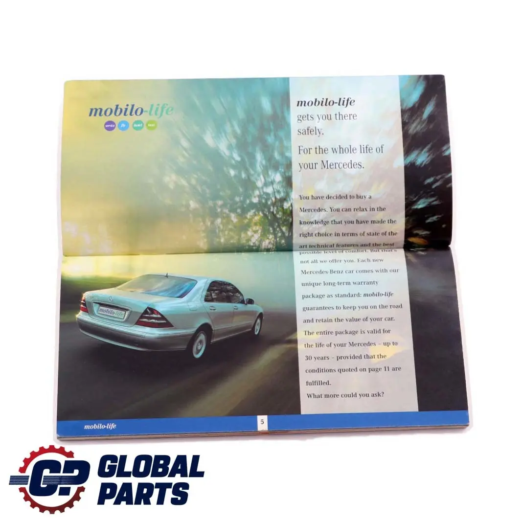 A160 Service Book Only to Mercedes A-Class W168 with Part number A1695847581 Mercedes A-Class W168 A160 Service Book Only - SKU A2155844393 - Part number A1695847581