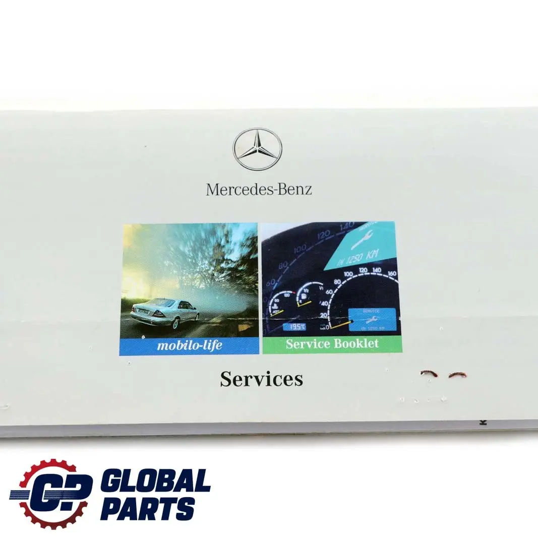 Mercedes A-Class W168 A160 Service Book Only - SKU A2155844393 - Part number A1695847581