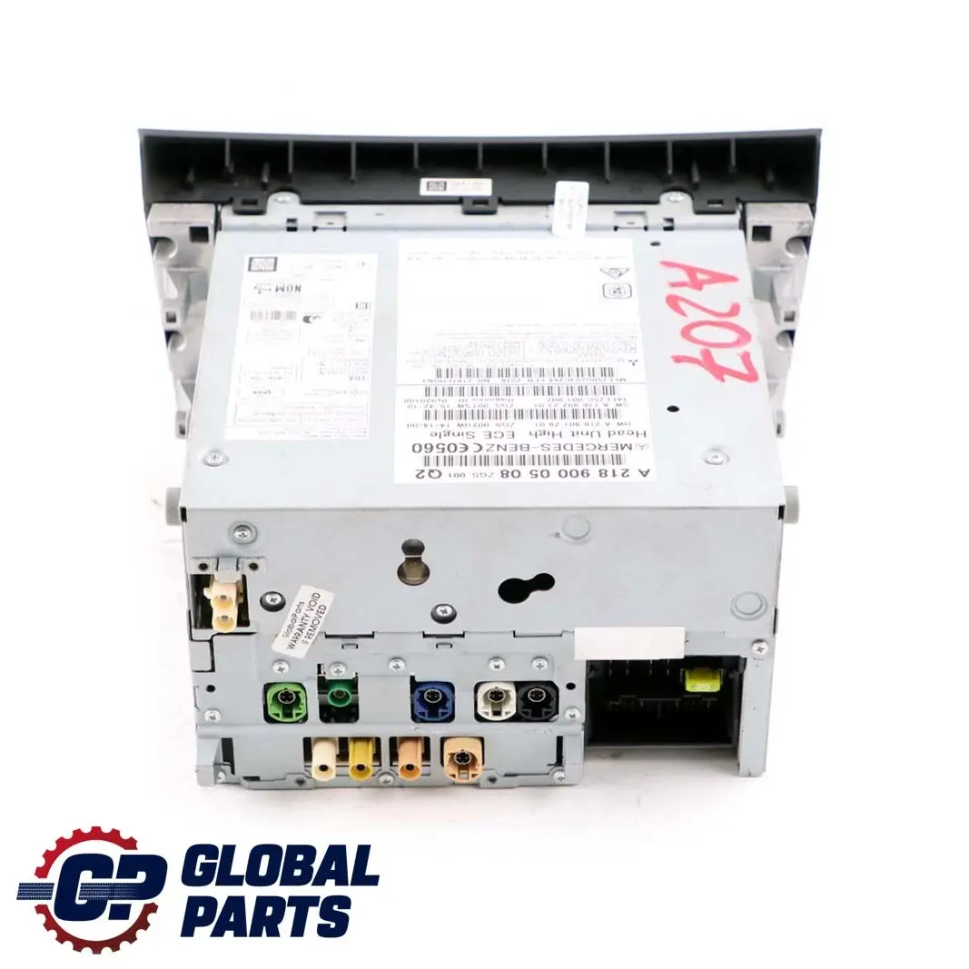 Mercedes-Benz W207 W212 Audio Radio DVD Navigation Control Unit to with Part number A2189000508 Mercedes-Benz W207 W212 Audio Radio DVD Navigation Control Unit - SKU A2189000508 - Part number A2189000508