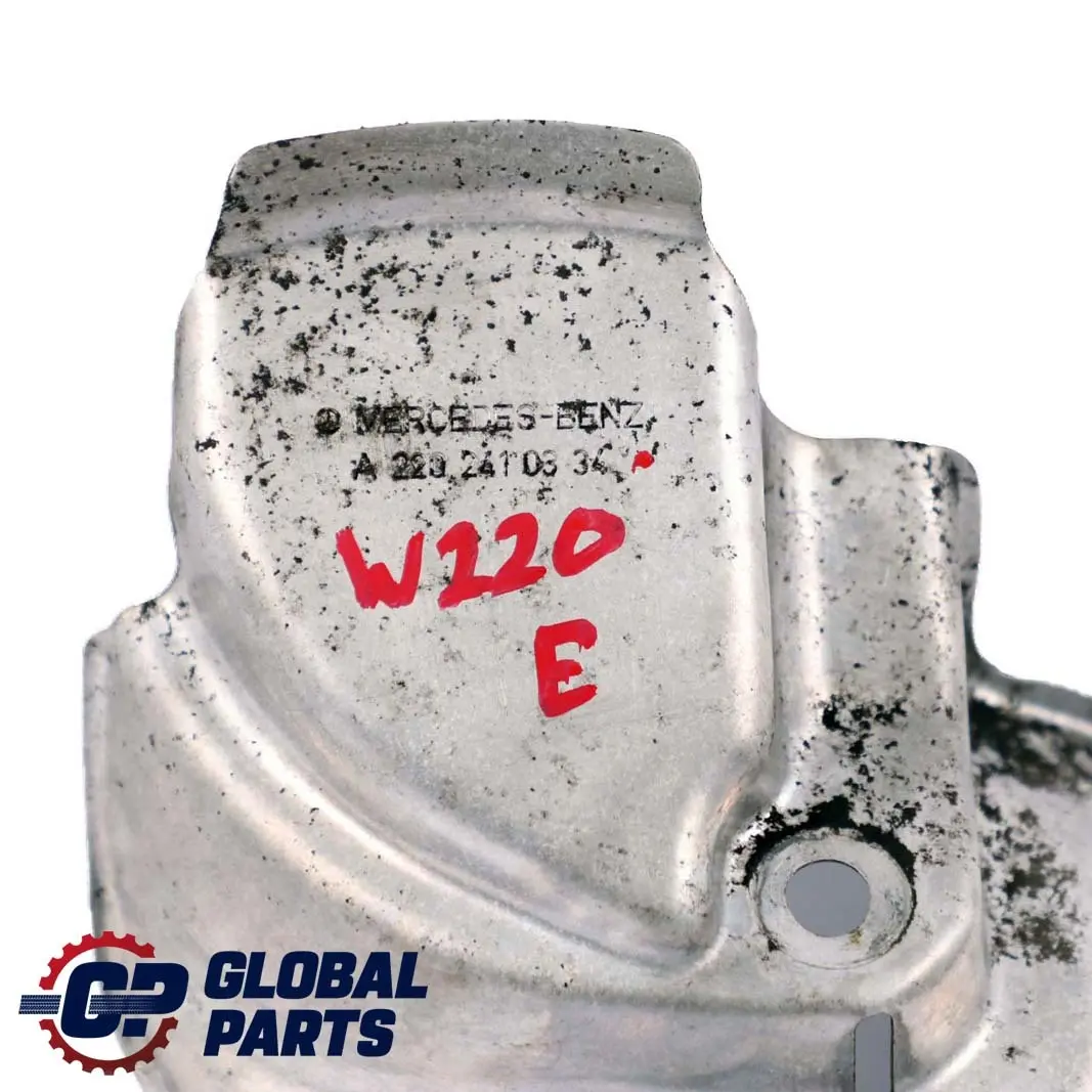 Mercedes-Benz S-Class W220 S 320 CDI Diesel Screening Plate Cover to  with Part number A2202410334  Mercedes-Benz S-Class W220 S 320 CDI Diesel Screening Plate Cover - SKU A2202410334 - Part number A2202410334
