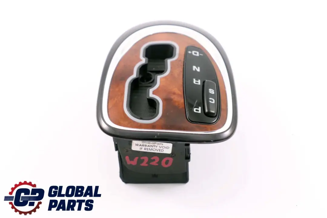 Mercedes-Benz S-Class W220 Gear Shift Selector Surround Cover Wood to with Part number A2202671988 Mercedes-Benz S-Class W220 Gear Shift Selector Surround Cover Wood - SKU A2202671988 - Part number A2202671988