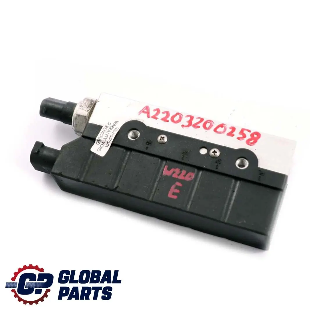 Mercedes-Benz S-Class W220 Air Suspension Valve Block Airmatic to with Part number A2203200258 Mercedes-Benz S-Class W220 Air Suspension Valve Block Airmatic - SKU A2203200258 - Part number A2203200258