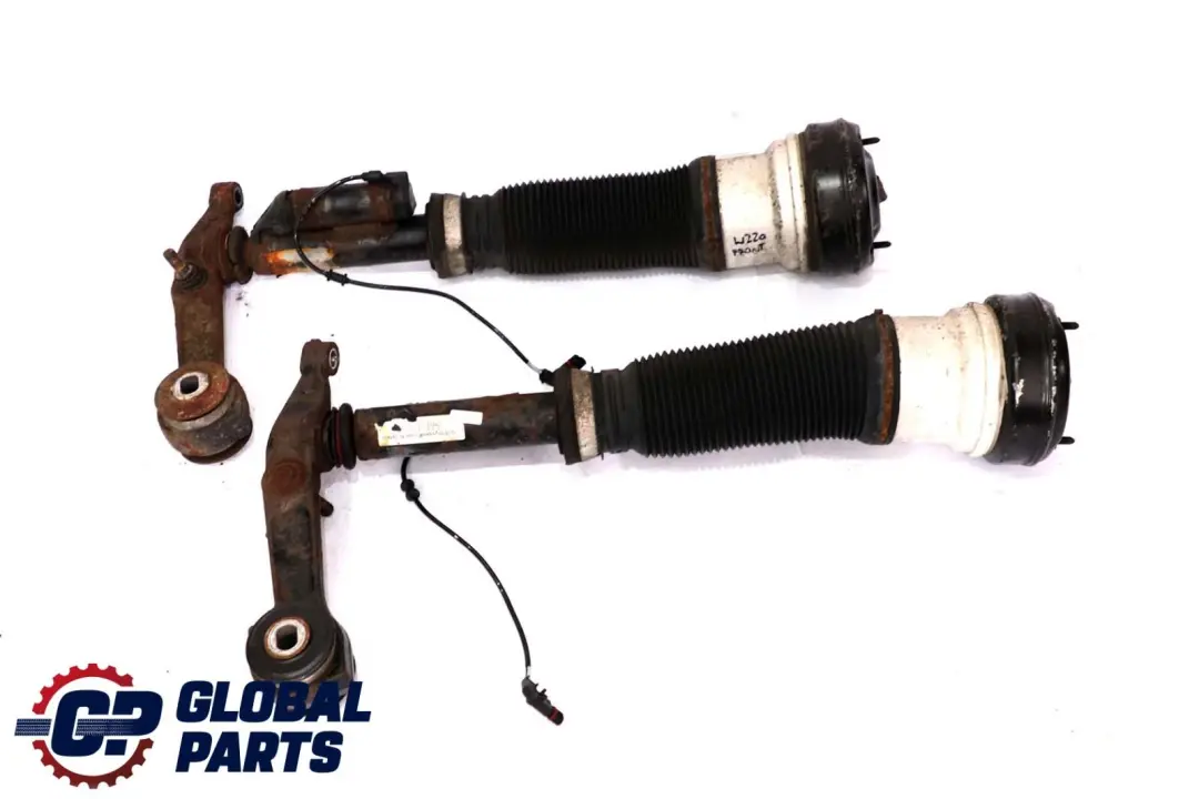 Front Left Right N/O/S Air Suspension Shock Absorber Strut Set to Mercedes S W220 with Part number A2203202438 Mercedes S W220 Front Left Right N/O/S Air Suspension Shock Absorber Strut Set - SKU A2203202438 - Part number A2203202438