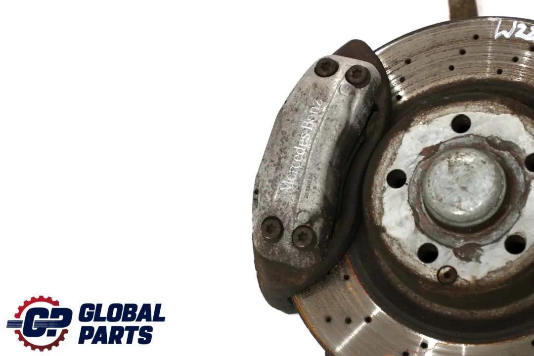 Mercedes S W220 S 320 CDI Front Right O/S Suspension Brake Disc Wheel Carrier - SKU A2203303820 - Part number A2203303820