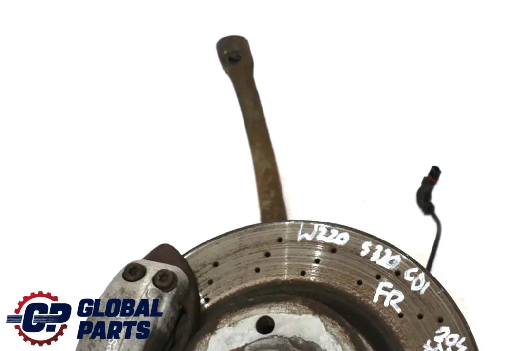 Suspensión Delantera Derecha Disco Freno Portarruedas para Mercedes S W220 S 320 CDI con número de pieza A2203303820 Mercedes S W220 S 320 CDI Suspensión Delantera Derecha Disco Freno Portarruedas - SKU A2203303820 - Número de pieza A2203303820