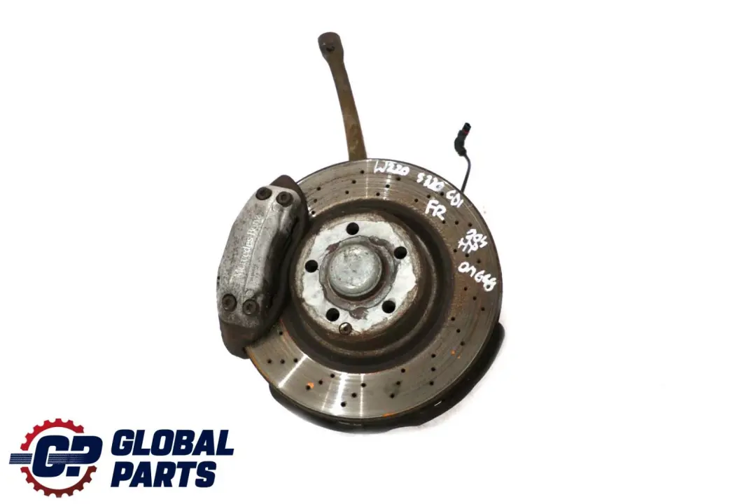Suspensión Delantera Derecha Disco Freno Portarruedas para Mercedes S W220 S 320 CDI con número de pieza A2203303820 Mercedes S W220 S 320 CDI Suspensión Delantera Derecha Disco Freno Portarruedas - SKU A2203303820 - Número de pieza A2203303820