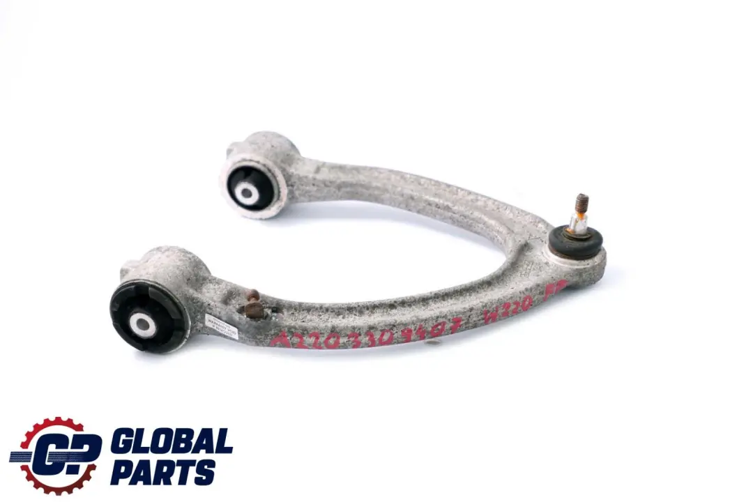 Front Right O/S Control Arm Upper Wishbone to Mercedes CL S C215 W220 with Part number A2203309407 Mercedes CL S C215 W220 Front Right O/S Control Arm Upper Wishbone - SKU A2203309407 - Part number A2203309407