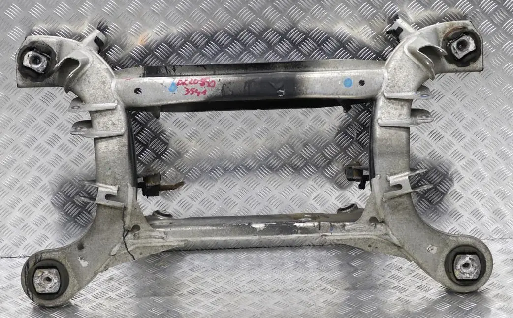 Benz S CL Class W220 C215 Rear Axle Cradle Subframe Carrier Beam to Mercedes with Part number A2203503541 Mercedes Benz S CL Class W220 C215 Rear Axle Cradle Subframe Carrier Beam - SKU A2203503541 - Part number A2203503541