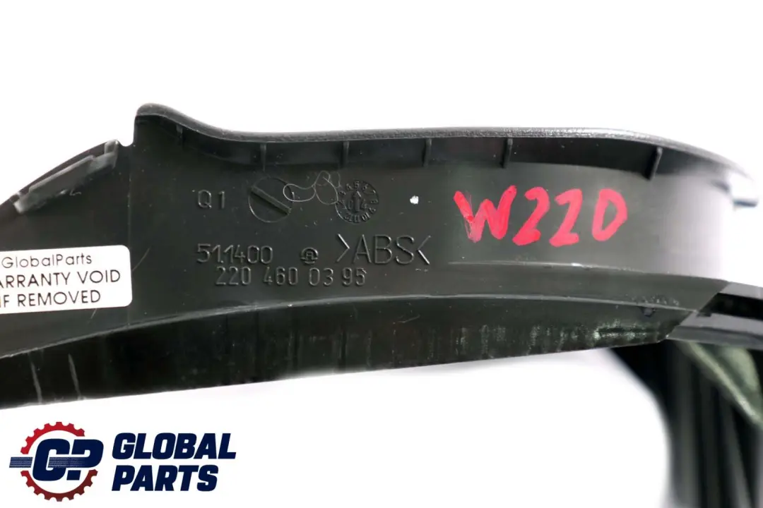 Mercedes S-Class W220 Garniture Cache Colonne Direction Tube - SKU A2204600395 - Numéro de pièce A2204600395
