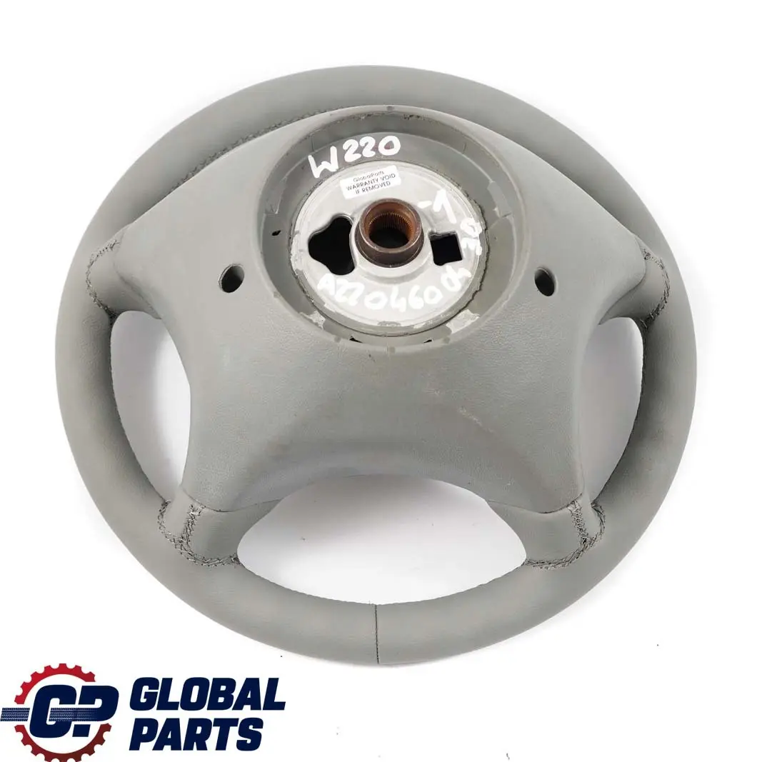 Mercedes-Benz S-Class W220 NEW Grey Leather Steering Wheel to with Part number A2204600403 Mercedes-Benz S-Class W220 NEW Grey Leather Steering Wheel - SKU A2204600403-1 - Part number A2204600403