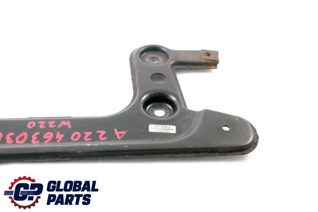 Mercedes-Benz S-Class W220 Cross Member Steering Mounting Plate to with Part number A2204630386 Mercedes-Benz S-Class W220 Cross Member Steering Mounting Plate - SKU A2204630386 - Part number A2204630386