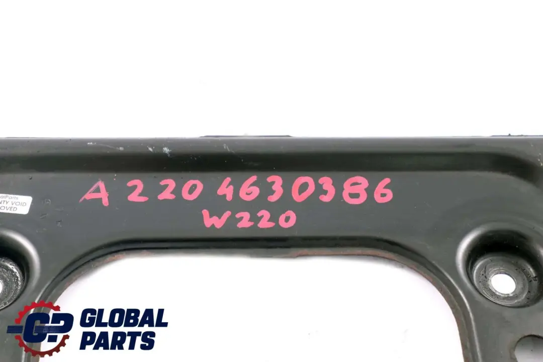  Mercedes-Benz S-Class W220 Cross Member Steering Mounting Plate - SKU A2204630386 - Part number A2204630386